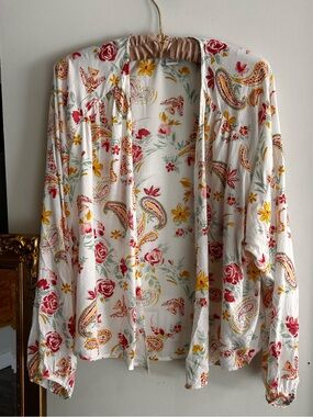 Ariat Beth Kimono Wrap Floral Paisley Size Small
